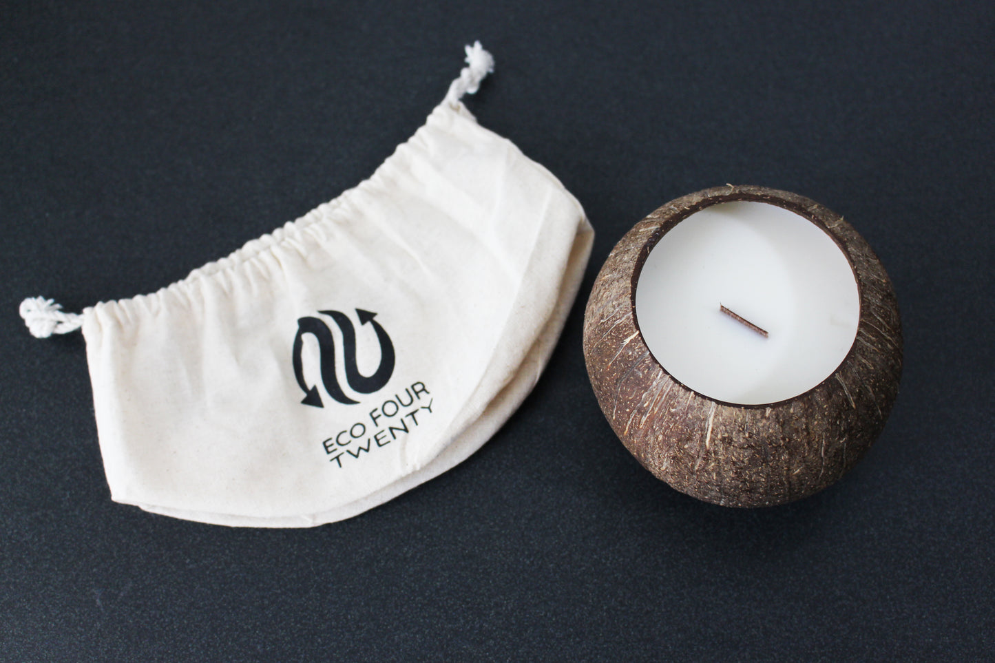 eco friendly coconut candle lavender scent