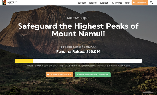 Eco Four Twenty Joins The Movement To Save Mount Namuli! Black Friday Cyber Monday 2020 Announcement!