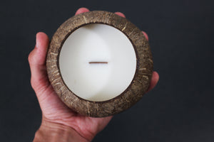 natural coconut candle